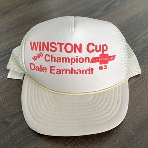 Vintage Dale Earnhardt Winston Cup Trucker Hat